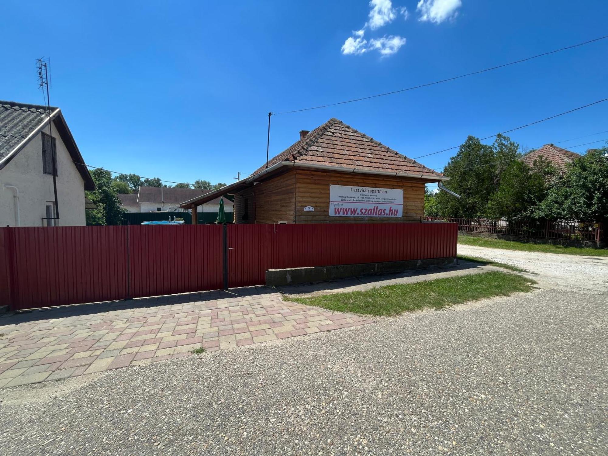 Tiszavirág apartman Tiszakeszi Exterior foto